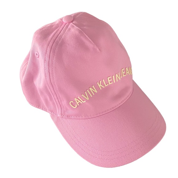 Calvin Klein Accessories - Calvin Klein Pink Snap Back Hat - Like New Condition -